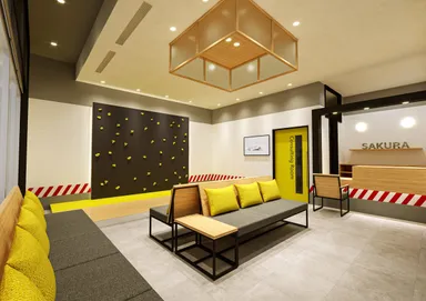 1階歯科フロア受付パース