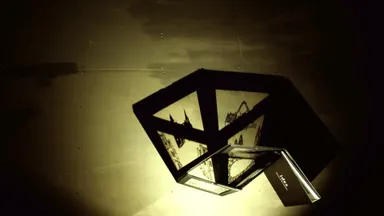 影　キューブ型　床