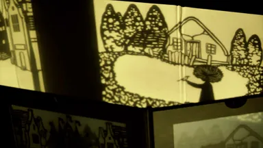 影　内蔵スクリーン