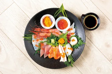 (6)海中苑の海鮮丼セット