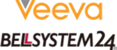 Veeva Japan株式会社、株式会社ベルシステム24のロゴ