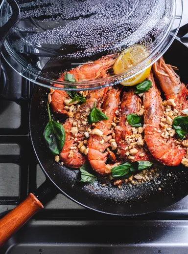 赤海老のエスニック風