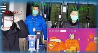 サーモグラフィーカメライメージ