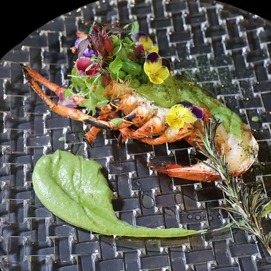 海底の猛者のお皿