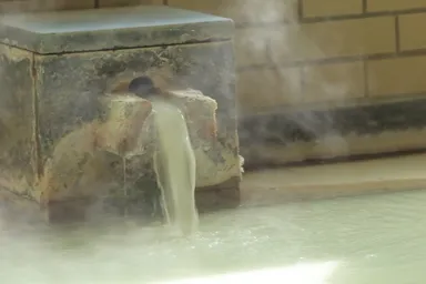源泉かけ流し
