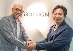ソリッドスフィア株式会社の代表小島と株式会社アイスリーデザインの代表芝