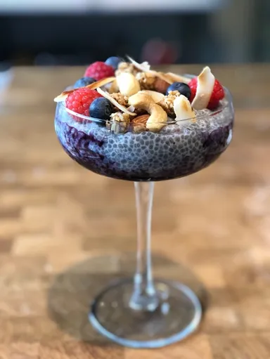 ブルーベリーチアプディング