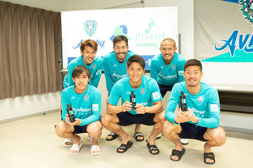 J1昇格を目指すアビスパ福岡選手の頭皮サポート会を実施 プランテルexスカルプシャンプーで選手の頭皮をケア 株式会社ユーピーエスのプレスリリース