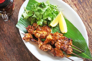 アレンジレシピ(チキンサテ)