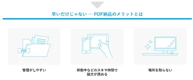 PDFのメリット