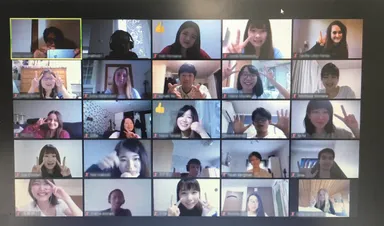 ノルウェー ベルゲン大学との交流の様子（2020年5月）