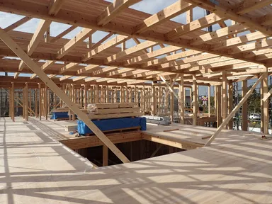 大スパン(柱間隔)の木造02