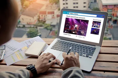 ライブ配信のイメージ