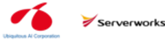 株式会社サーバーワークス、株式会社ユビキタスAIコーポレーションのロゴ