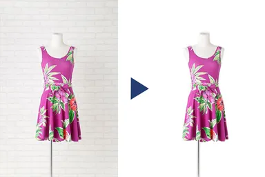 切り抜きサンプル画像_dress