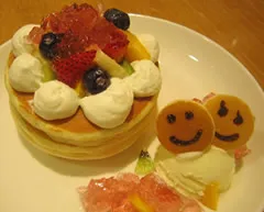 隠れメニュー「ついっぷるぷるパンケーキ」