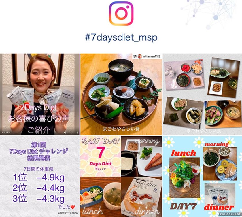 7Days Diet チャレンジ＞1週間の超短期集中ダイエット！ミス・パリ