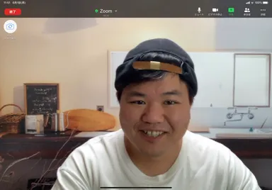 Zoomで使用したイメージ