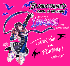 「Bloodstained: Ritual of the Night」　全世界出荷・DL本数100万本突破を記念し新しいゲームモードとスペシャルコラボアップデートのロードマップを公開