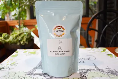 可愛いパッケージのカフェオレ専用コーヒー「ラ・メゾン・ド・レイル」(1)