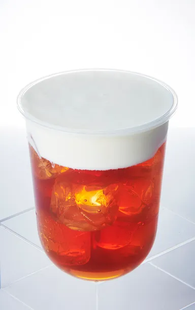 ミルクフォームティー420円