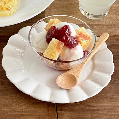 いちごコンフィのプチパフェ