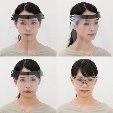 SALICE フェイスシールド、保護グラス