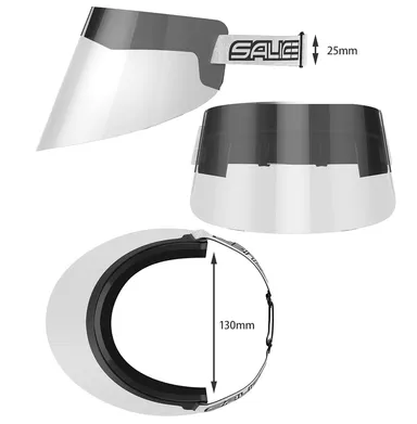 SALICE フェイスシールド 116mmサイズ