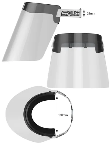 SALICE フェイスシールド 230mmサイズ