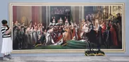 「ナポレオンの戴冠式」　世界5カ国の首脳が描かれた隠し絵