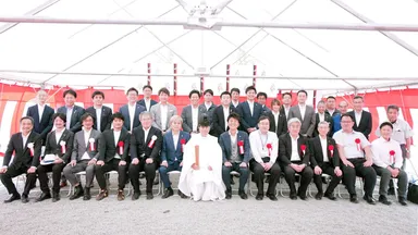 地鎮祭集合写真