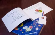 絵本1冊1冊には作者であるCEOブランケンから子どもたちへのメッセージとサインが添えられている