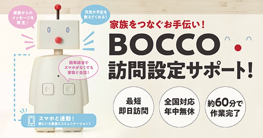 お家のコミュニケーションを円滑にするロボット