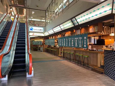 「湊川いちば美食街」内観