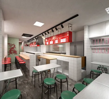 狼牙包包軒(ロウガフウフウケン)(しび辛 大衆中華酒場)