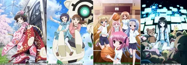 『異国迷路のクロワーゼ The Animation』/『神様ドォルズ』/『ロウきゅーぶ！』/『神様のメモ帳』