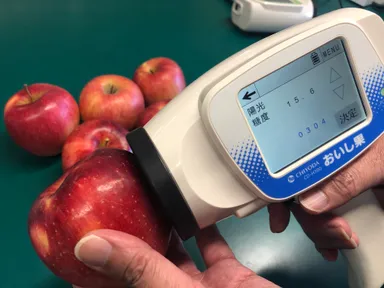CD-H300リンゴ測定