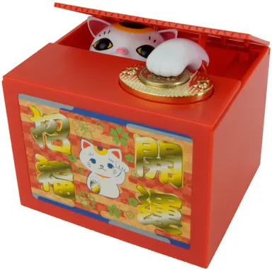 金色のお皿で金運アップ!楽しく貯金しよう! 「開運!招き猫BANK」6月 金色のお皿で金運アップ!楽しく貯金しよう! 「開運!招き猫BANK」6月