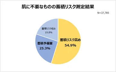 肌に不要なものの蓄積リスク