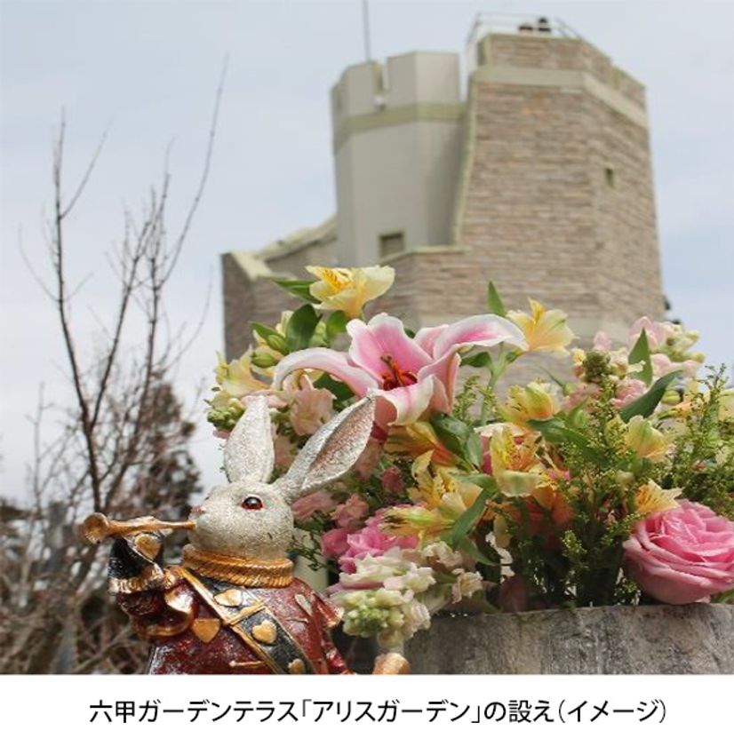 六甲オルゴールミュージアム、六甲ガーデンテラス共同開催
「六甲山 アリスフェア」2020年7月4日（土）スタート
～六甲山の自然の中、音楽やガーデン、グルメで『アリス』の世界を堪能～