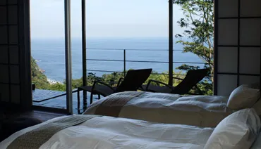 掲載施設例「源泉と離れのお宿　月」