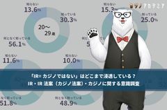 「IR＝カジノではない」はどこまで浸透している？IR・IR法案(カジノ法案)・カジノに関する意識調査