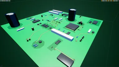 電子基板風のマップ