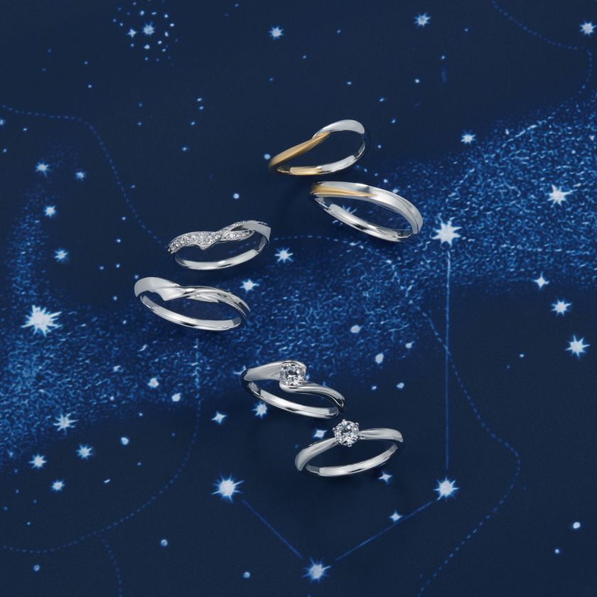 ブライダルリング専門店「アイプリモ」

七夕の物語をリングに重ねて――。
アイプリモから、サマーブライダルリングを提案