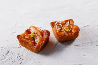 キャラメルりんごのティーケーキ