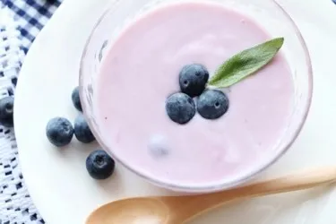 ブルーベリーヨーグルト