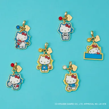 スポーツアイコン ファスナーチャーム