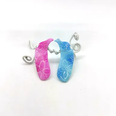 グラデーションフラワーチップ