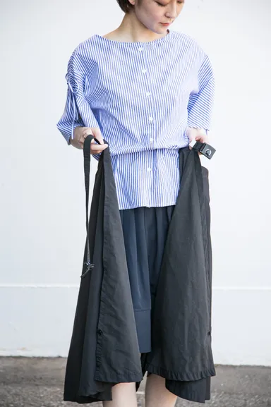 自転車置き場でクイックに脱着