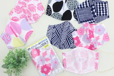 『プレミアムクール』きてきてのマスク